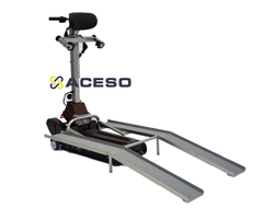 Лестничный  гусеничный  подъемник Барс-УГП-130 с платформой