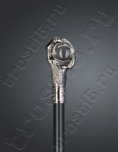 Оригинальная подарочная фэнтези трость с клинком "Шар Власти"