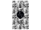 Скетчбук, слоновая кость+черная бумага 80 г/м2, 92х167 мм, 112 л., книжный твердый переплет, "МИКС", 3-557