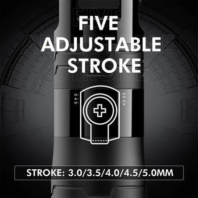 (УЦЕНКА) Беспроводная тату машинка EZ P3 Pro Turbo 5 Strokes 2 Power Black