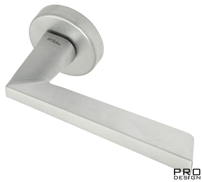 Дверная ручка на круглом основании Fratelli Cattini "UNICA" 7-CS матовый хром