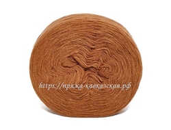 Рассказовская пряжа акрил  цвет орех