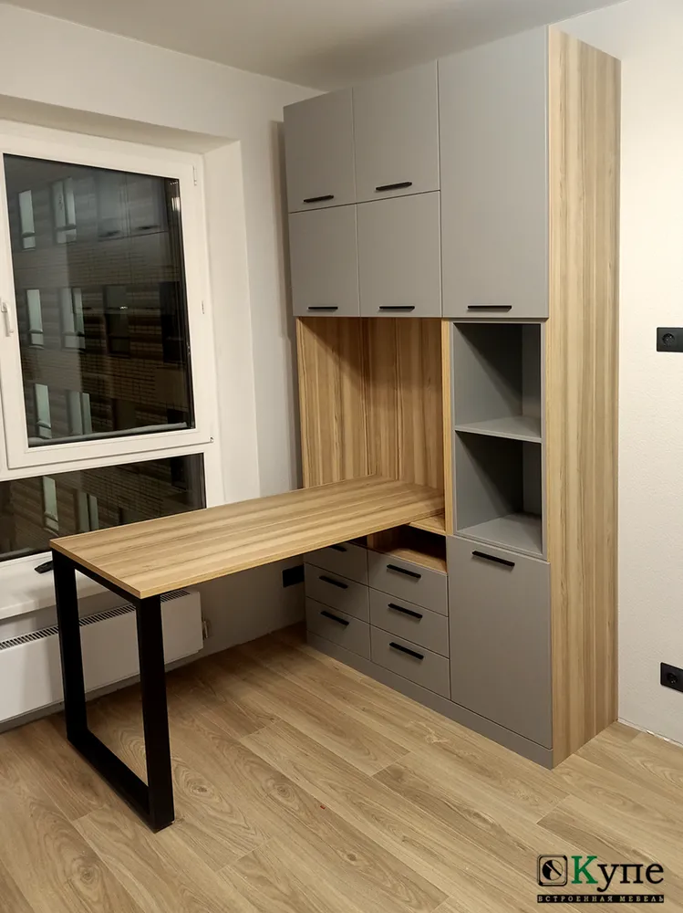 041 Шкаф с рабочим столом. 