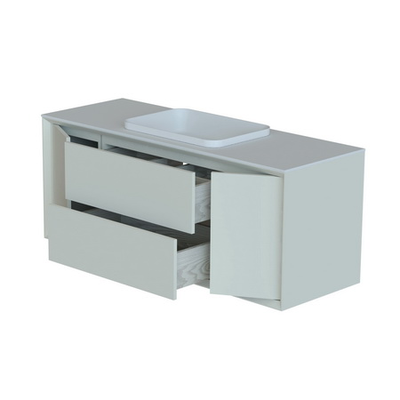 ШКАФ НИЖНИЙ ФРЕЙМ 1400-570-3 СТОЛЕШНИЦА НАТУРАЛЬНЫЙ МРАМОР EMPERADOR DARK