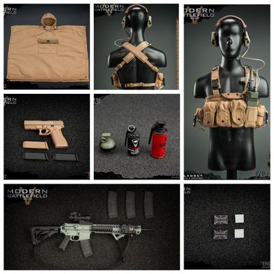 Саймон "Гоуст" Райли (Призрак, Ghost, Call of Duty Modern Warfare 2019) КОЛЛЕКЦИОННАЯ ФИГУРКА 1/6 scale MODERN BATTLEFIELD END WAR V GHOST (FS-73030) - FLAGSET