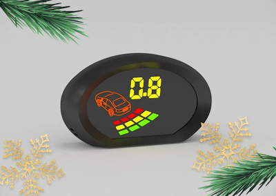 MLCD-14 (Парктроник  - 4 датчика)