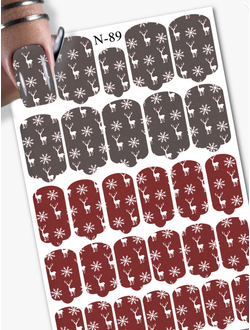 Пленка для маникюра Осень/Зима N-089