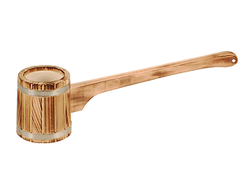 Ковш "Добрыня" 0,3 л с пластиковой вставкой КДП-0,3