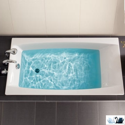 Ванна акриловая Cersanit Virgo, прямоугольной формы с увеличенным объемом