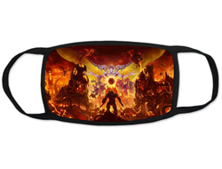 Тканевая защитная маска Doom/ Дум №10