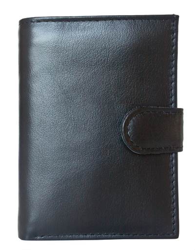 Кожаное портмоне Aringo black (арт. 7410-01)