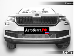 Premium защита радиатора для Skoda Kodiaq (2021-)