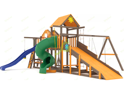 Всесезонная площадка IgraGrad С Мостик 1 с трубой SF2