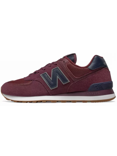 New Balance 574 Classic Dark Red Blue