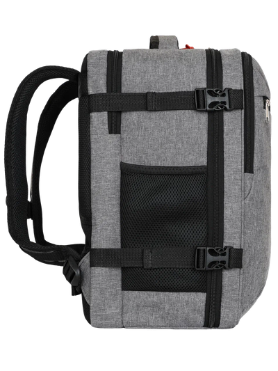 Рюкзак Сумка Чемодан ручная кладь 40x30x20 Optimum Wizz Air Light, серый