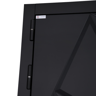 Стальная дверь   Обсидиан 3D (адаптированная замковая часть). Заказная модель.