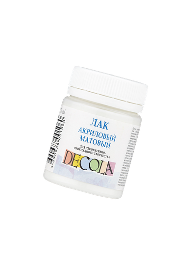 Лак акриловый матовый Decola 50 мл