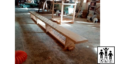 скамейка гимнастическая деревянная