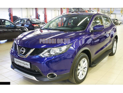 Пороги на Nissan Qashqai (2015-2019) Black Start