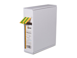 Трубка термоусадочная Т-BOX-8/4 ж/з (10м) в компактной упаковке (Т-бокс)