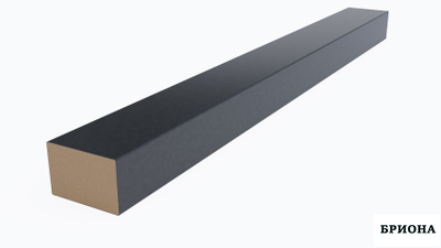 Интерьерная перегородка 40х60 мм. (графит)