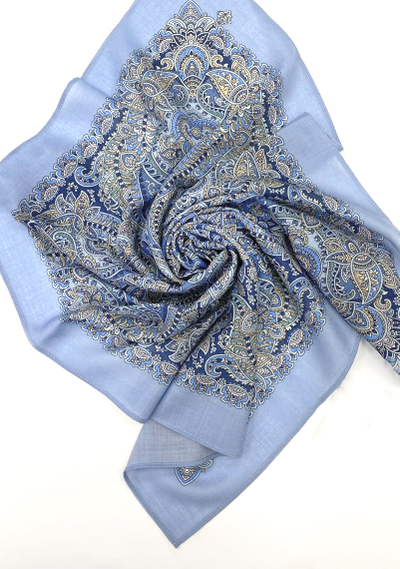 Павловопосадский платок Оттепель 2035-1