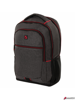 Рюкзак BRAUBERG URBAN универсальный, с отделением для ноутбука, «BOSTON», темно-серый, 47×30×14 см. 228867