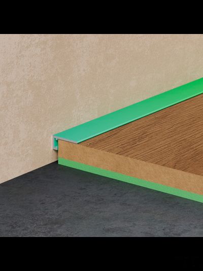 Щелевой плинтус PRO DESIGN MINI 7067 Покраска по RAL