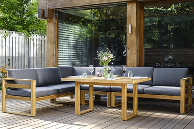 Угловой комплект Booka c обеденным столом