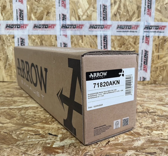 Глушитель Arrow Race-Tech черный алюминиевый 71820AKN