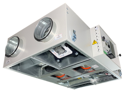 VMPVU-E-RR-500-3.0/1-1 КОМПАКТНАЯ ПРИТОЧНО-ВЫТЯЖНАЯ УСТАНОВКА С РОТОРНЫМ РЕКУПЕРАТОРОМ 500 м3/ч, 3,0 kW/230VAC