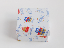 Футляр картонный без ленты 57*57*35 мм №10693