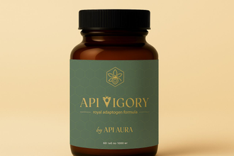 Молочко маточное лиофилизированное API VIGORY с экстрактом женьшеня