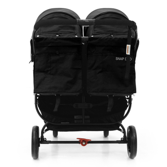 Коляска прогулочная для двойни Valco baby Snap Duo Coal Black