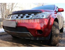 Защита радиатора Nissan Murano Z50 2002-2008 black