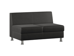 Модуль Everprof Monro двухместный Экокожа Черный