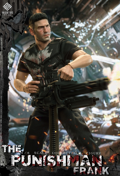 Каратель (Джон Бернтал, The Punisher)  - КОЛЛЕКЦИОННАЯ ФИГУРКА 1/6 scale The Punishman Frank (PT-sp38) - PRESENT TOYS