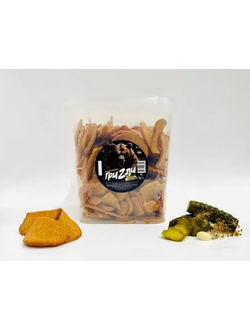 Гренки Гризли Огурец малосольный 1 кг ведро