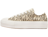 Кеды Converse All Star Lift Zebra Print