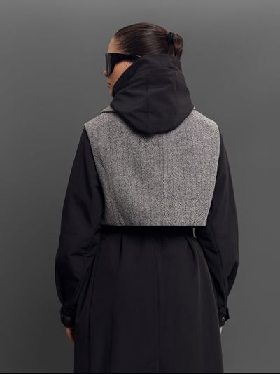 Плащ B-Color-UP-Tree Черный