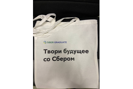 Сумка из натуральной ткани,  DTF - печать