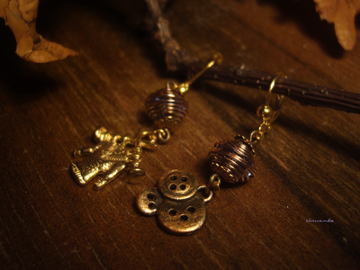 Серьги "Швейная магия"