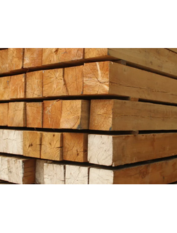 Брус 6м лиственница Сорт:1 Размер: 100*100 (по штучно)