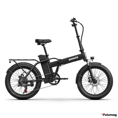 Электровелосипед QRONGE WATERFALL (4.0) черный