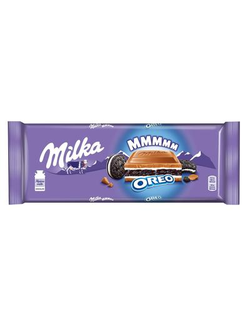 Шоколад Milka молочный со вкусом печенья Орео 300 г