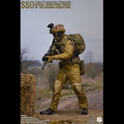 Боец сил специальных операций (ССО) РФ, лимитированная версия - Коллекционная ФИГУРКА 1/6 Russian Special Operations Forces (SSO) (26060S) - Easy&amp;Simple