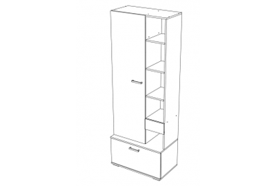 Наполнение Шкафа ШК770 ЛДСП Прихожей ИНЕС