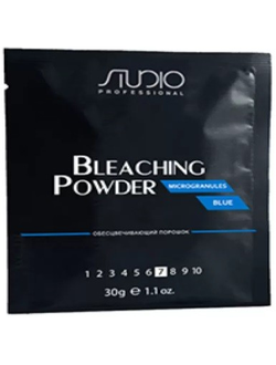 KAPOUS Studio Обесцвечивающий порошок для волос Microgranules Blue
