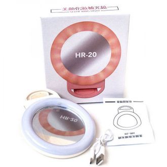 Селфи кольцо для телефона с зеркалом HR-20, диаметр 11.5 см ОПТОМ