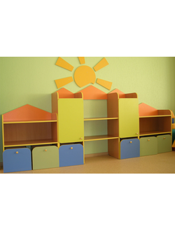 Стеллаж для игрушек №3